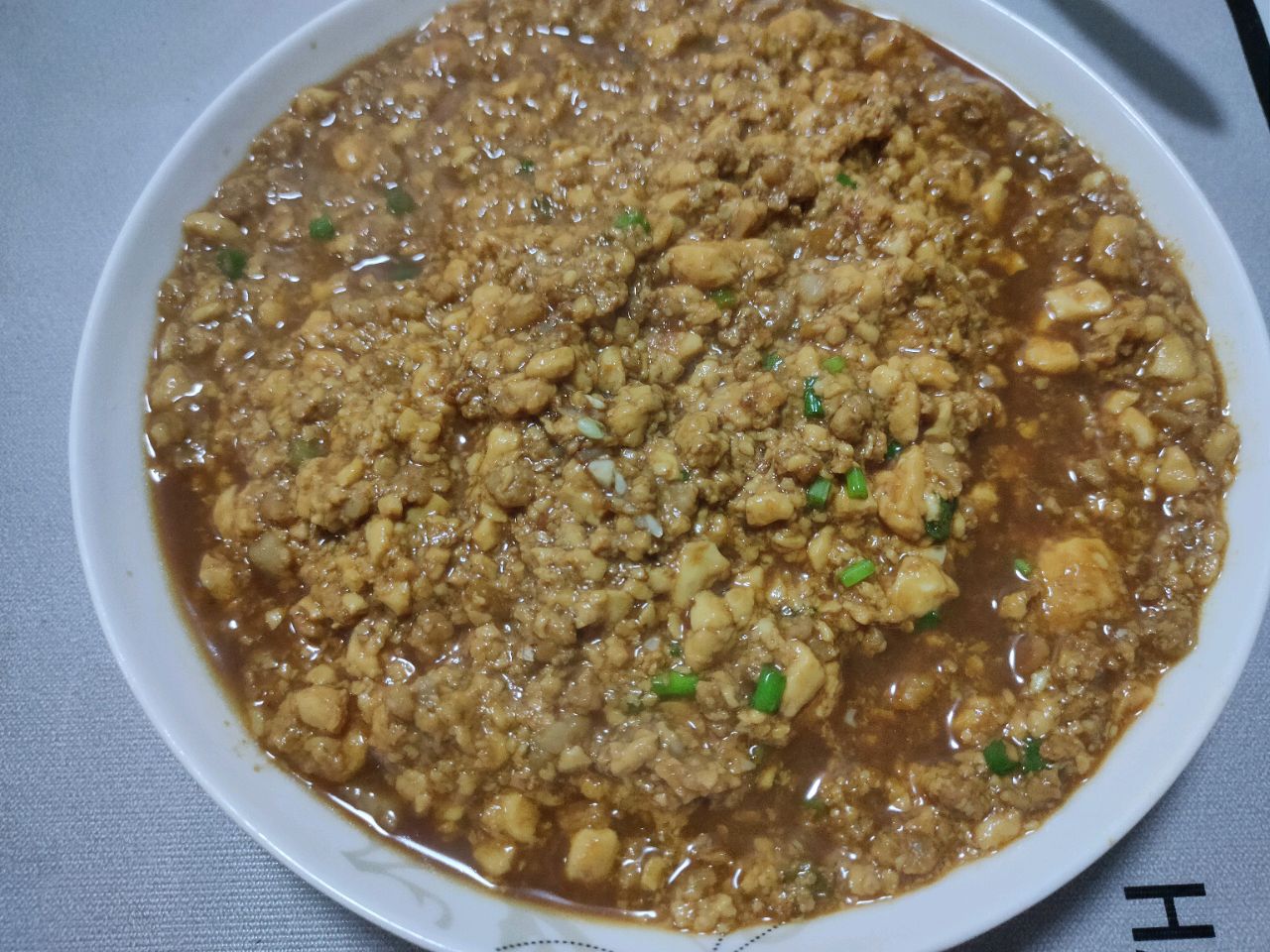 简单又敲下饭的肉末豆腐