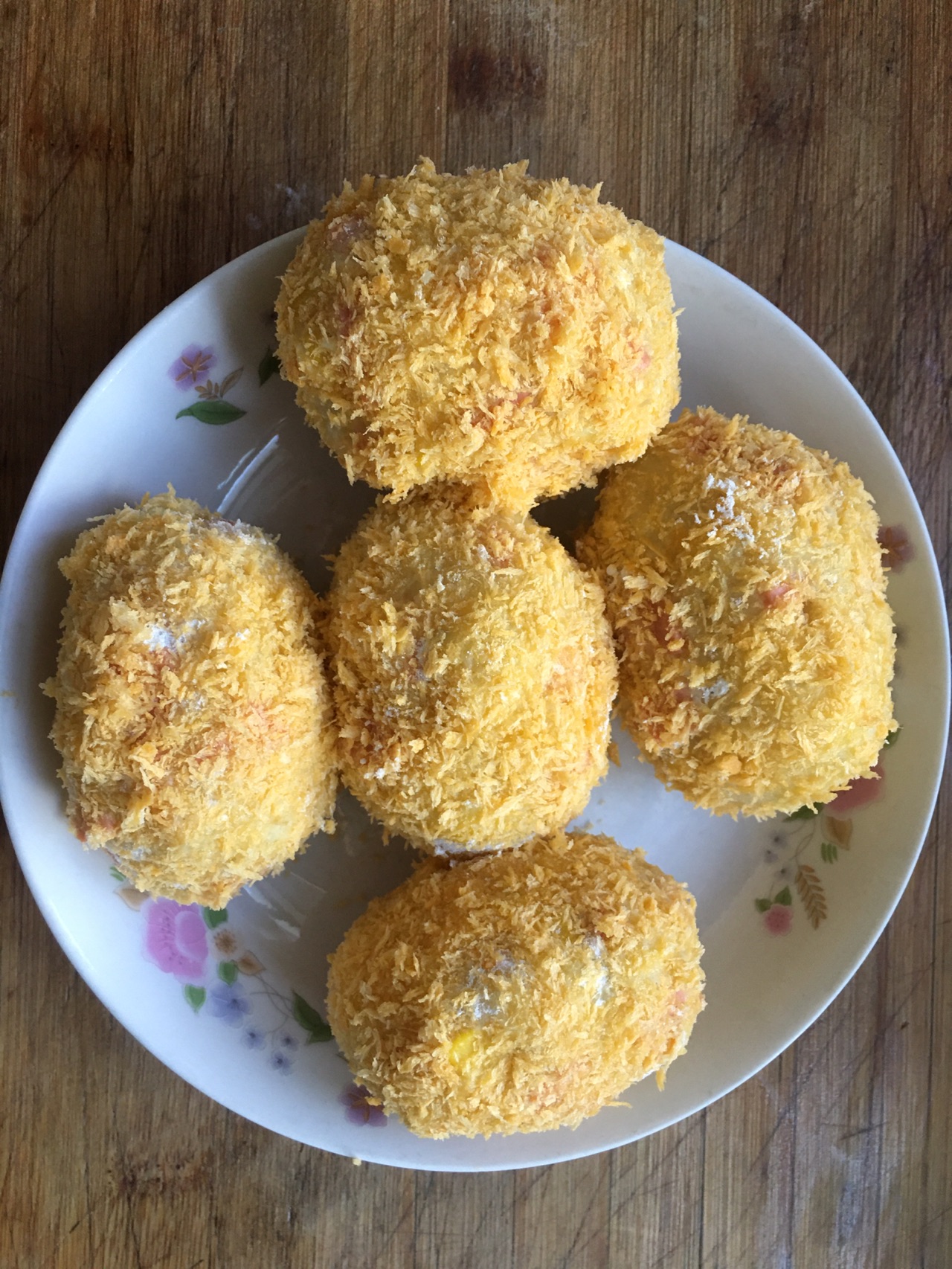 简单芝士可乐饼