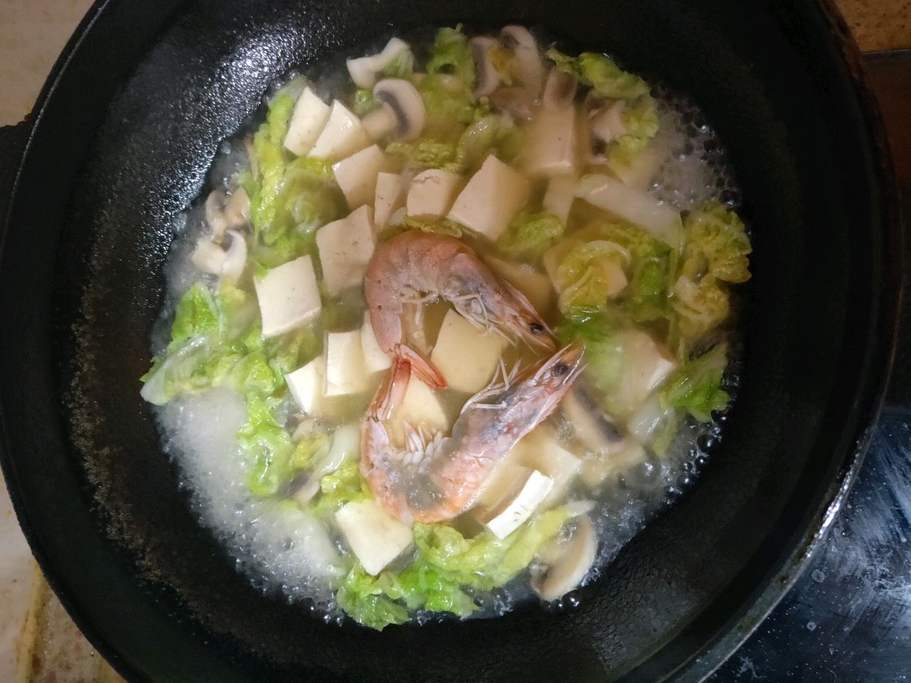 减肥菜#白菜豆腐汤