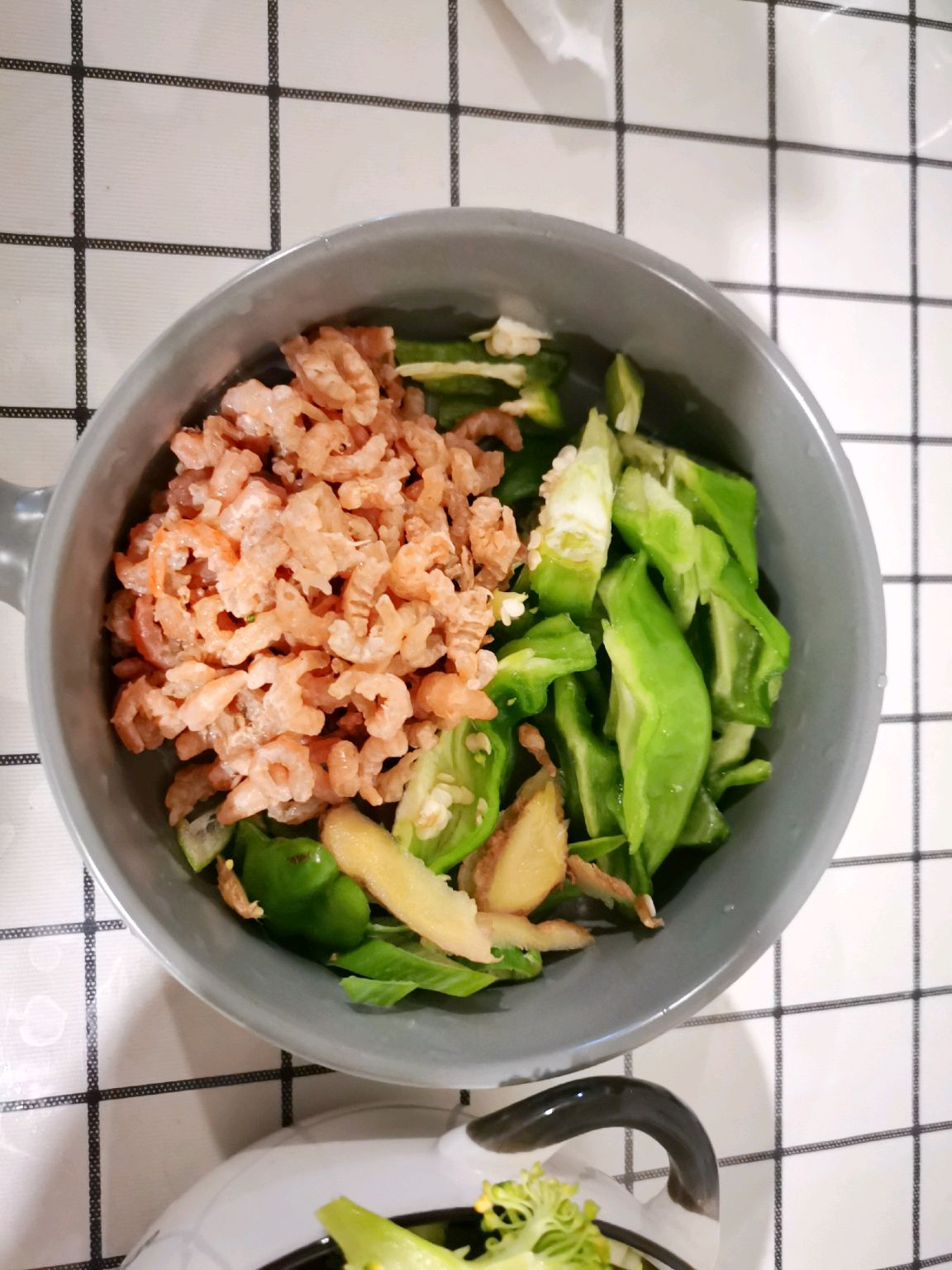 减肥餐：西兰花炒虾仁