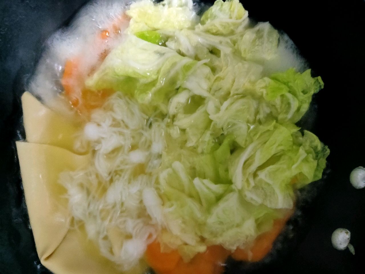 减肥减脂豆腐皮卷菜