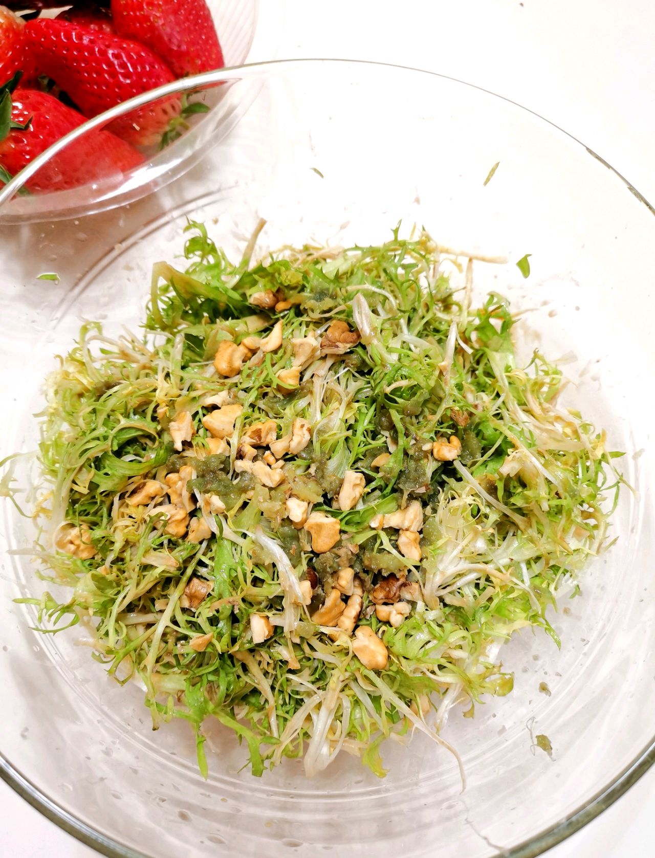 减肥瘦身的快手美食，凉拌苦菊