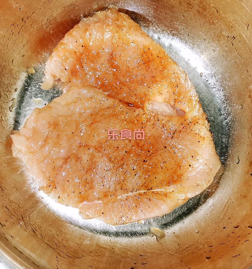 减肥者的福音～鸡肉红薯披萨