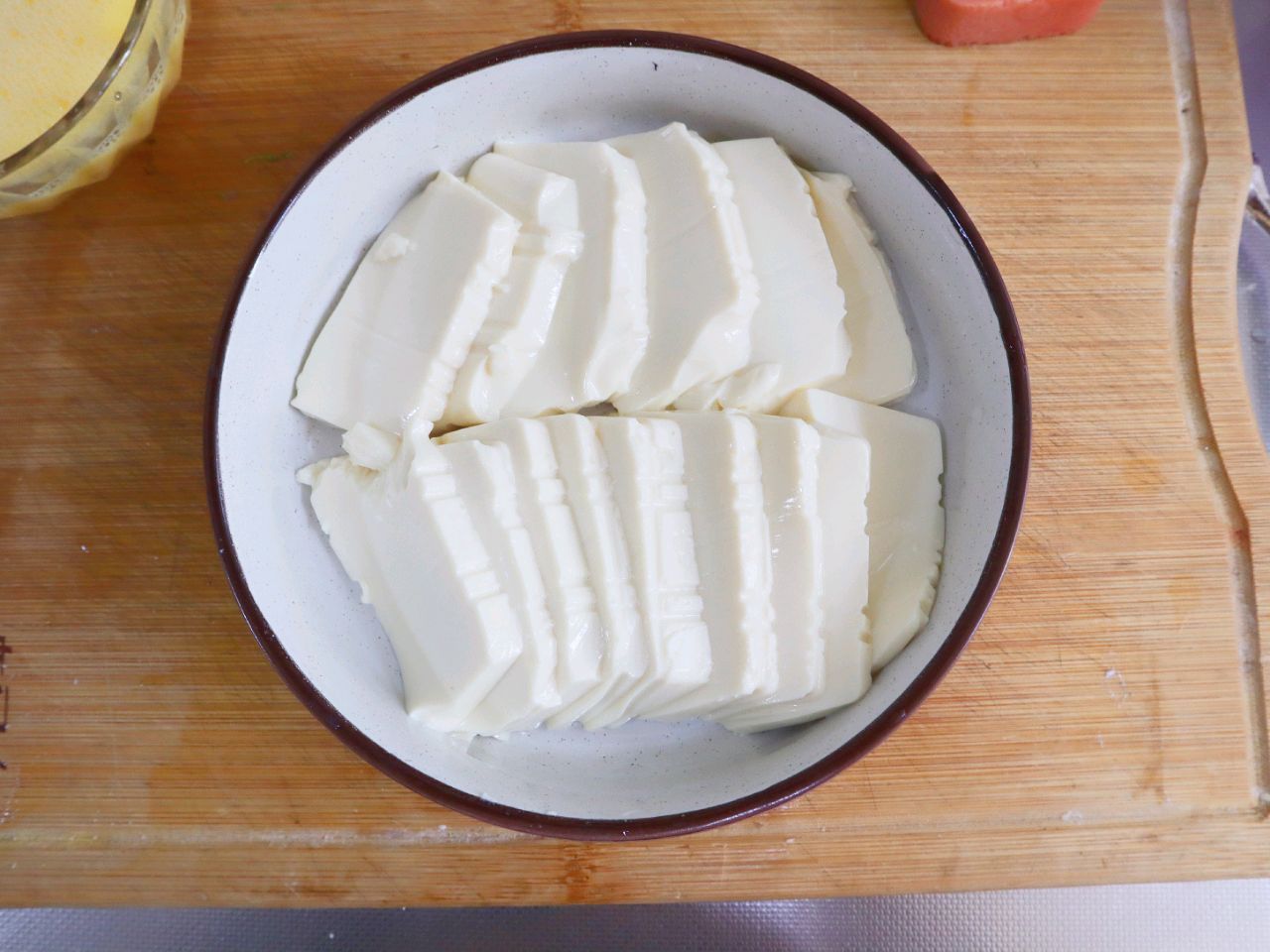减肥主食代餐❗️时蔬蒸豆腐鸡蛋羹——太太乐鲜鸡汁芝麻香油