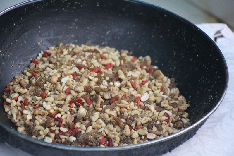 坚果红糖姜母茶