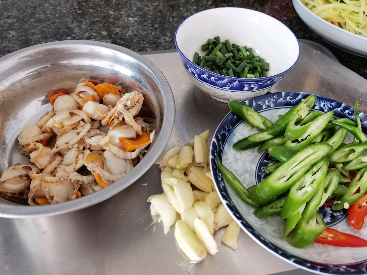 尖椒爆炒毛贝