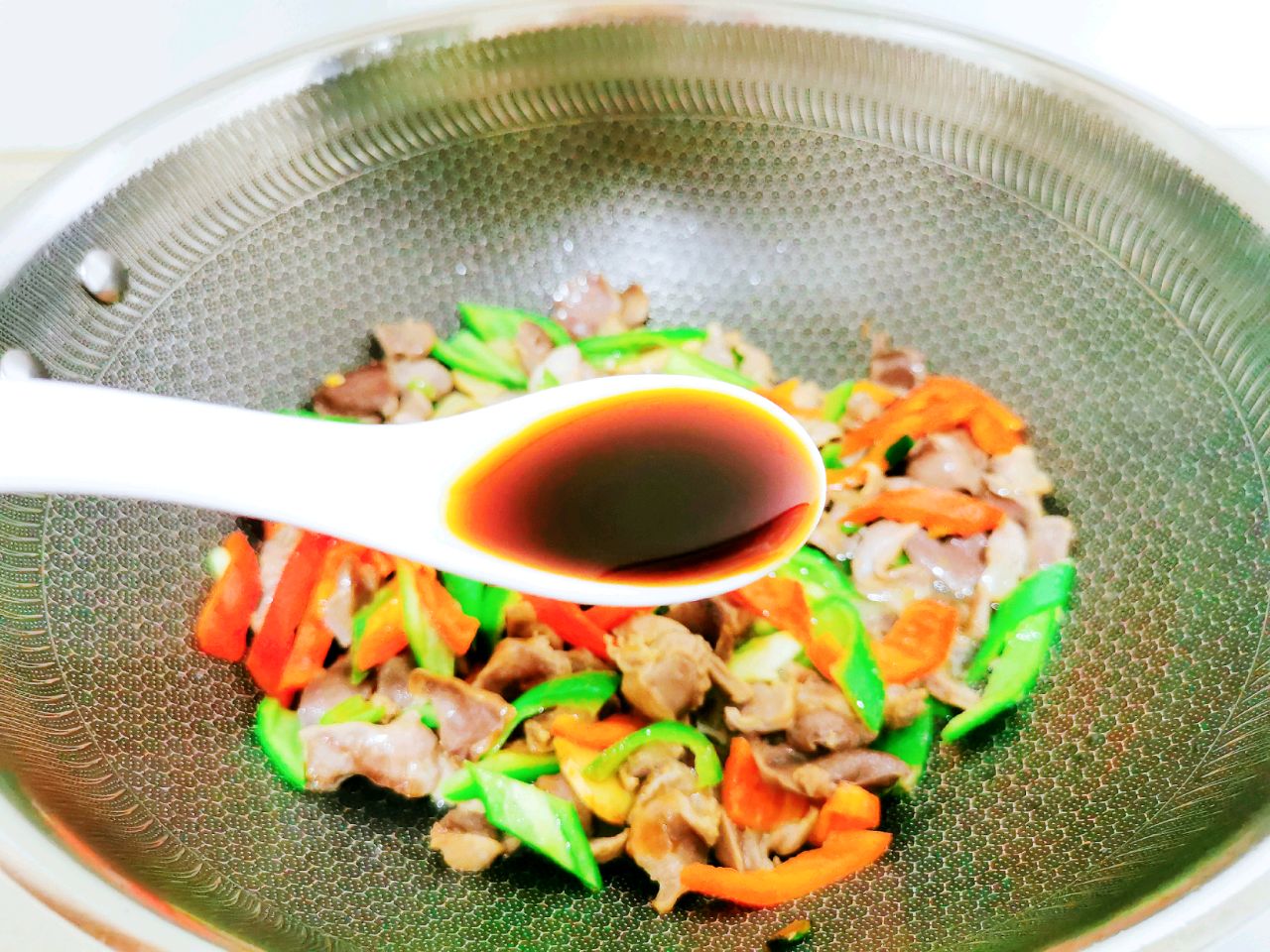 尖椒炒鸡胗好吃又下饭