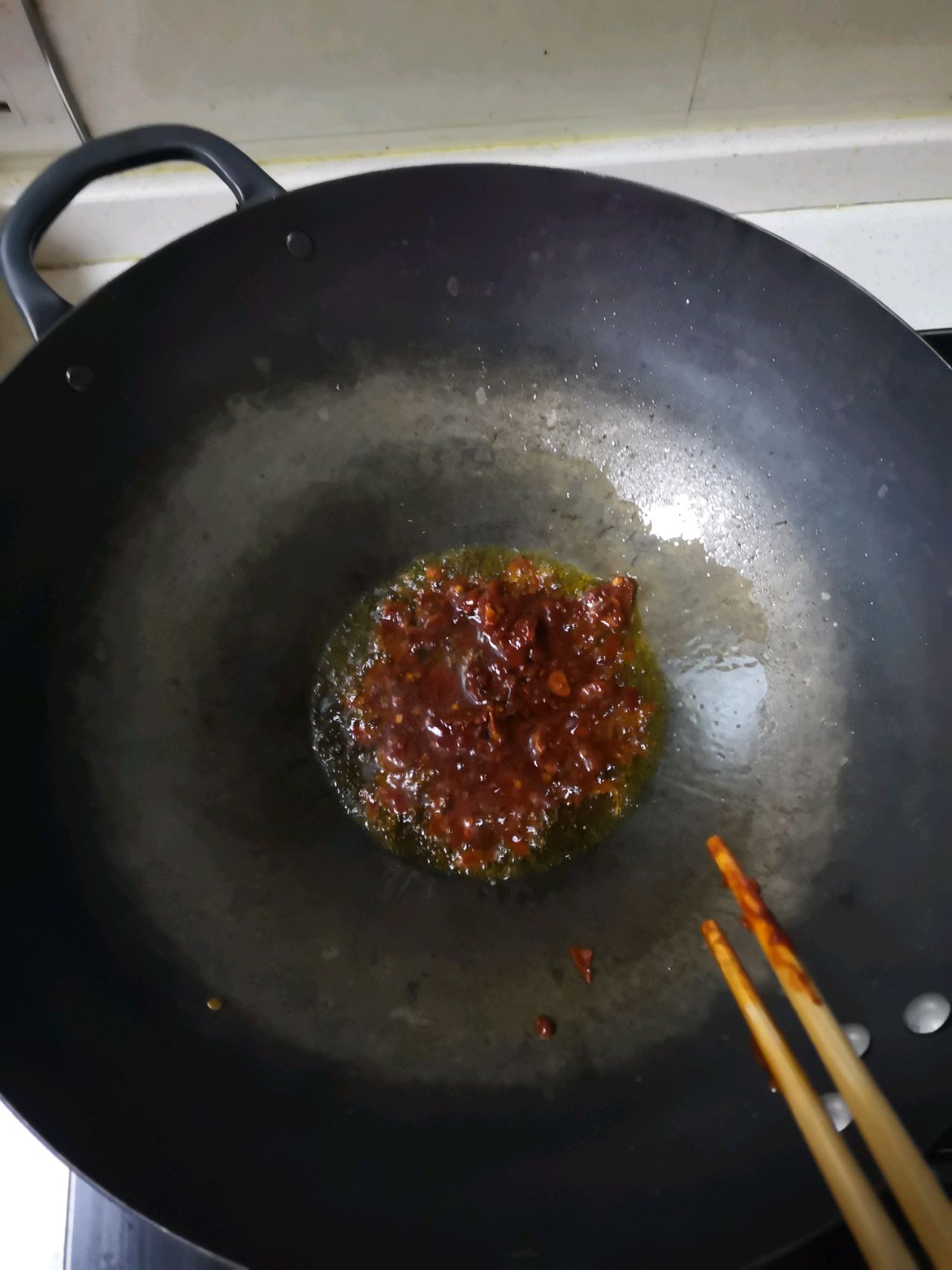 尖椒炒笋尖