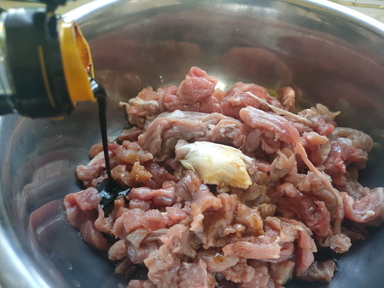 尖椒牛肉炒面