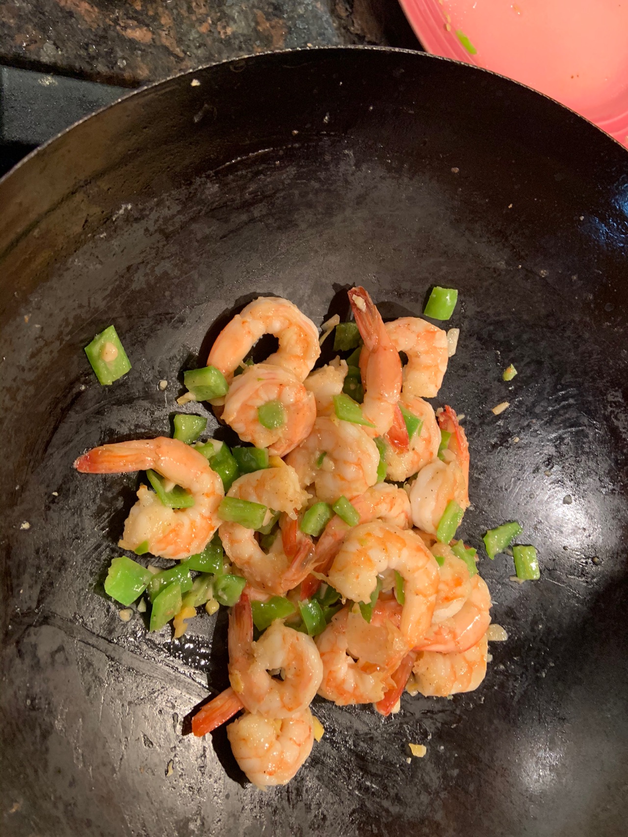 尖椒清炒虾仁