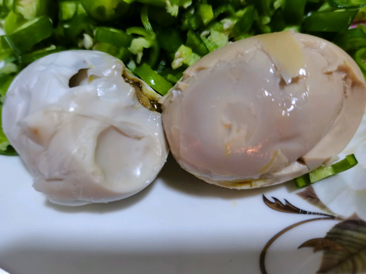 尖椒咸鸭蛋