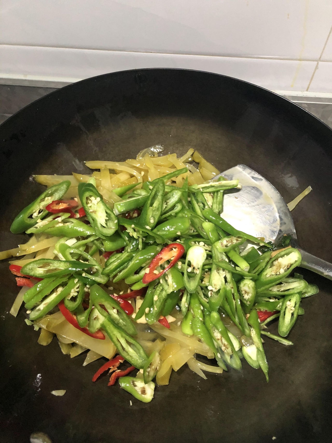 尖椒榨菜
