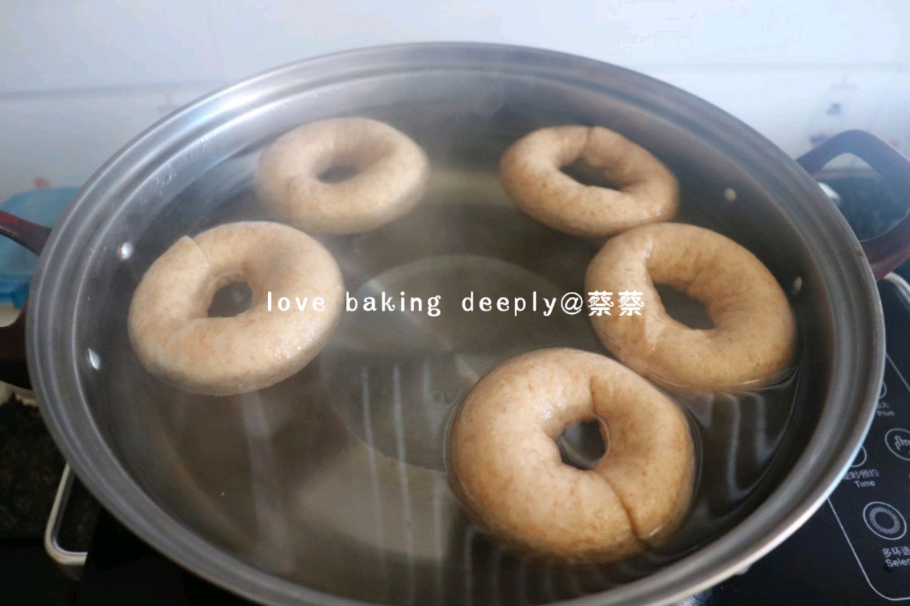 【健康的全麦贝果】❗低糖少油版