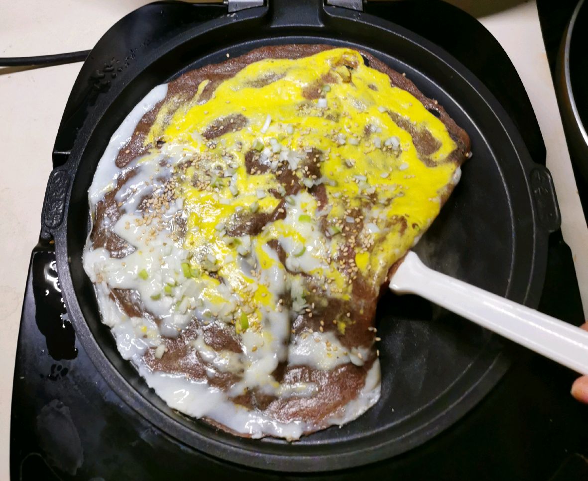 健康低脂的黑麦煎饼