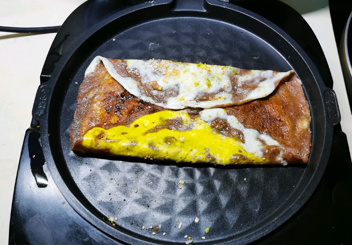 健康低脂的黑麦煎饼