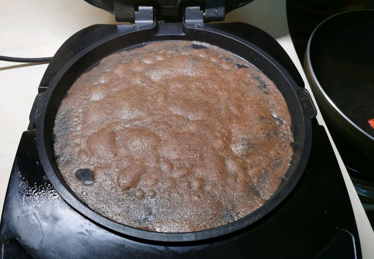 健康低脂的黑麦煎饼