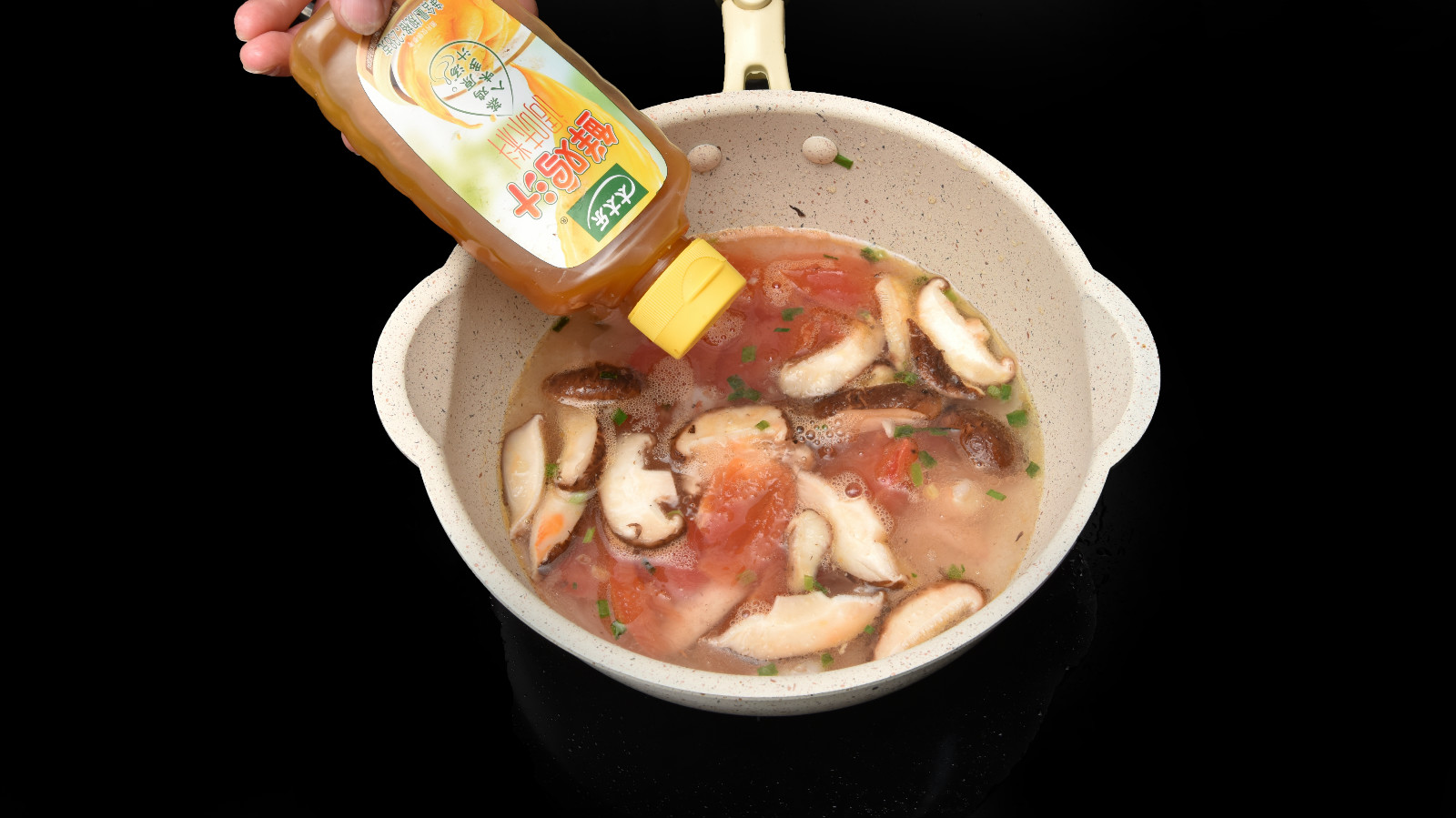 #健康儿童菜谱 虾仁香菇疙瘩汤