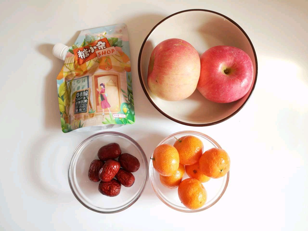 健康、美味的水果罐头