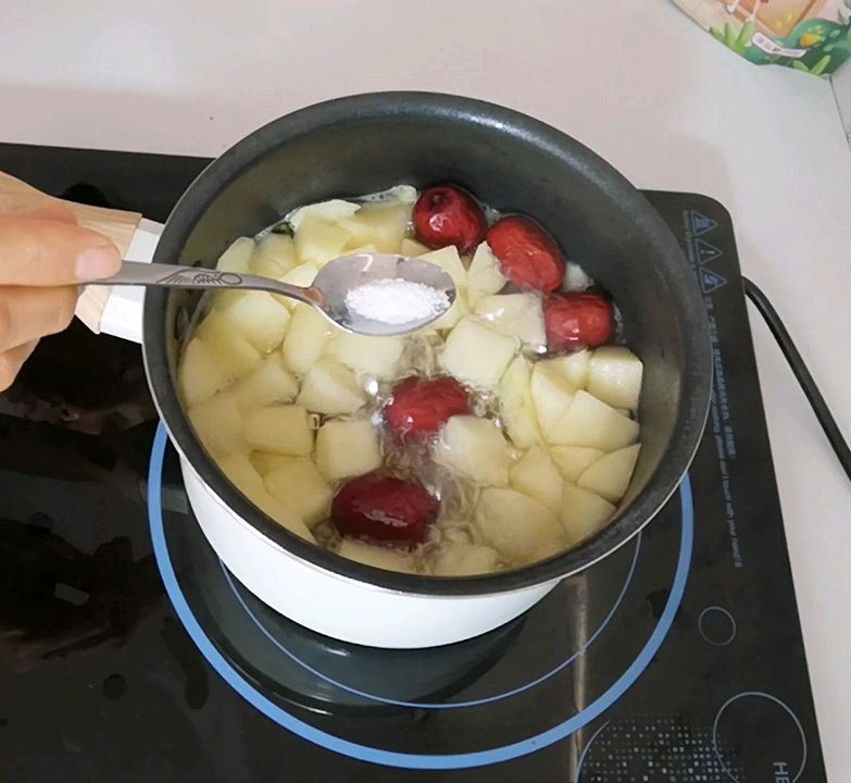 健康、美味的水果罐头