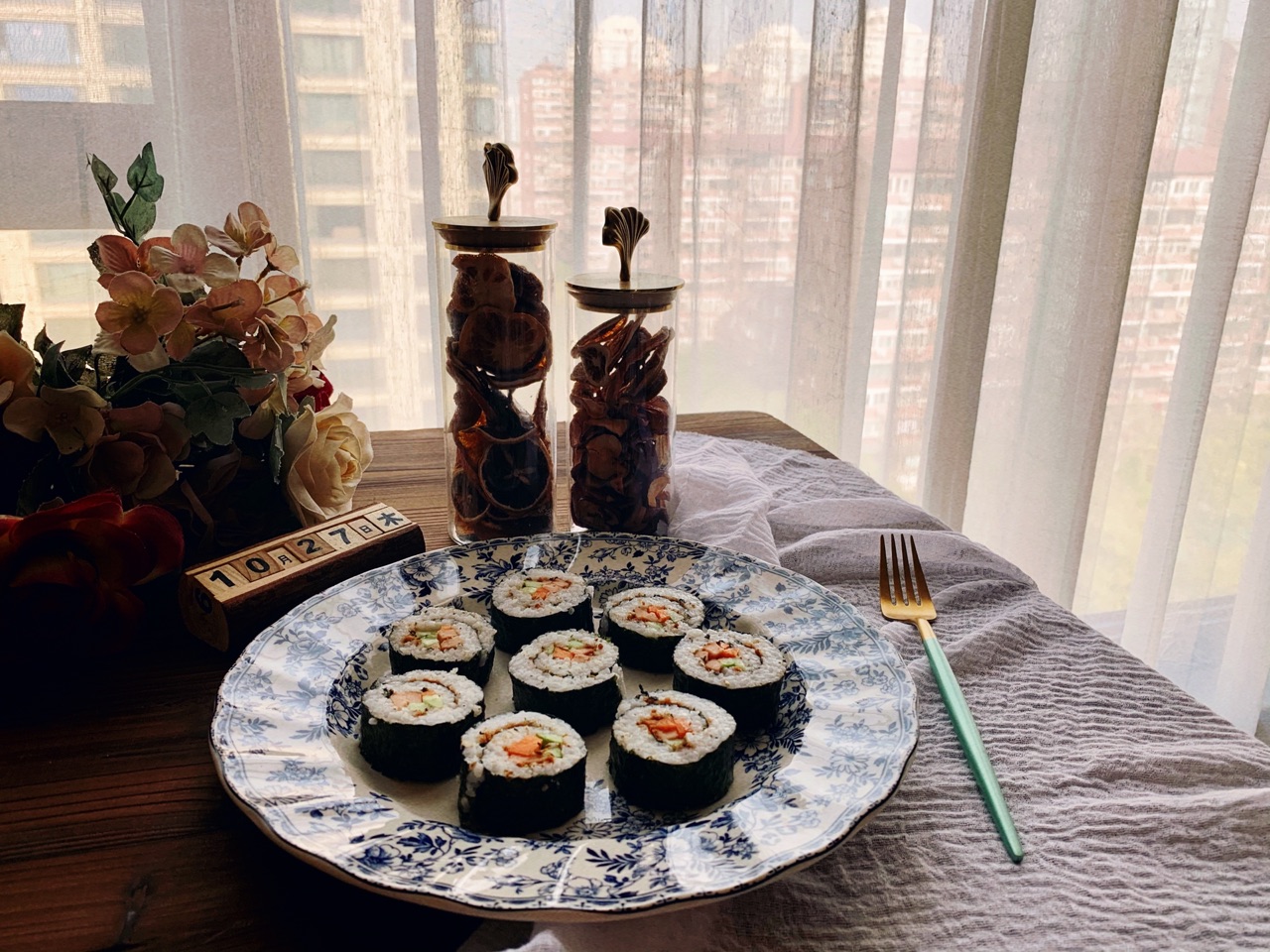 健康早餐～日式寿司