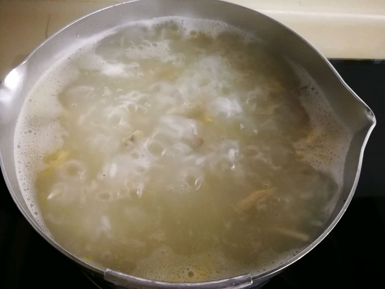 健脾养血的山药鸡丝粥