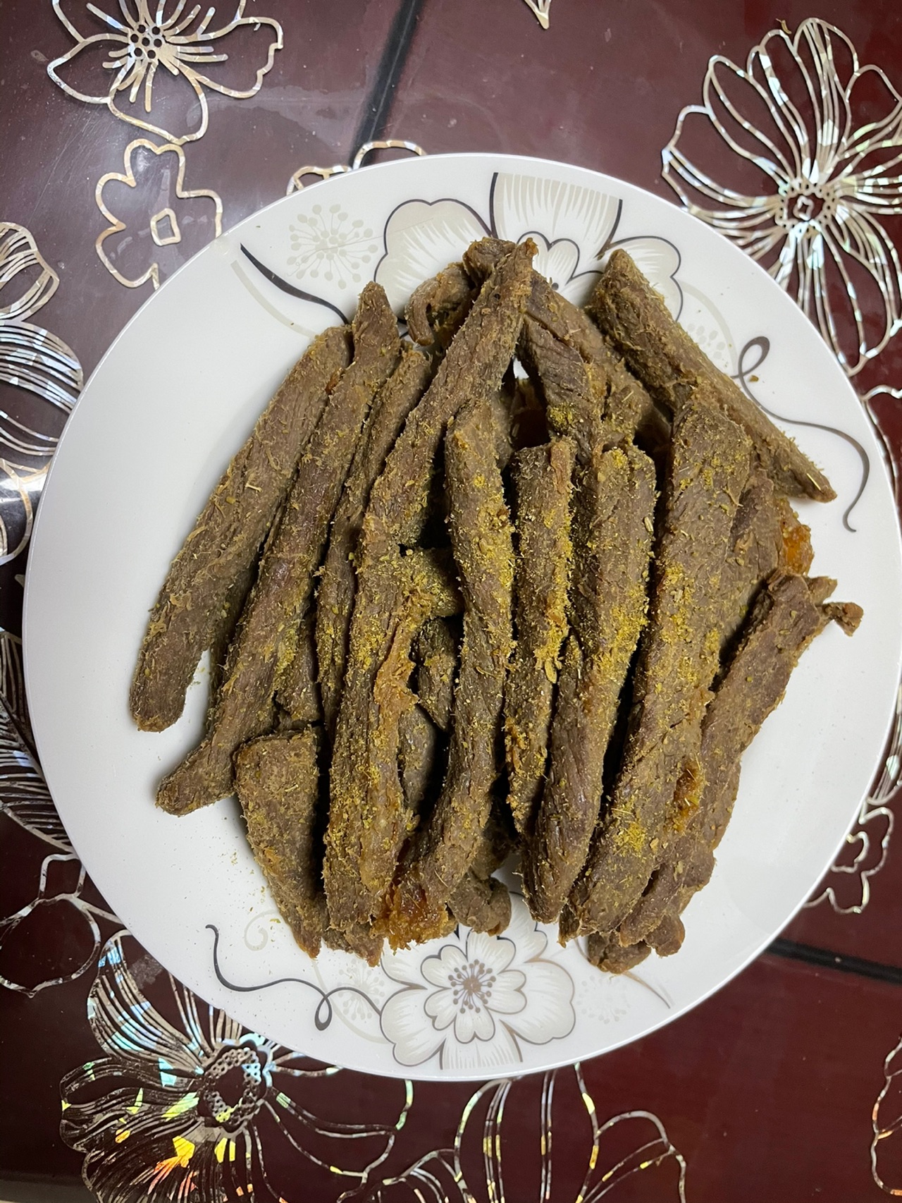 健身减脂不含油牛肉干