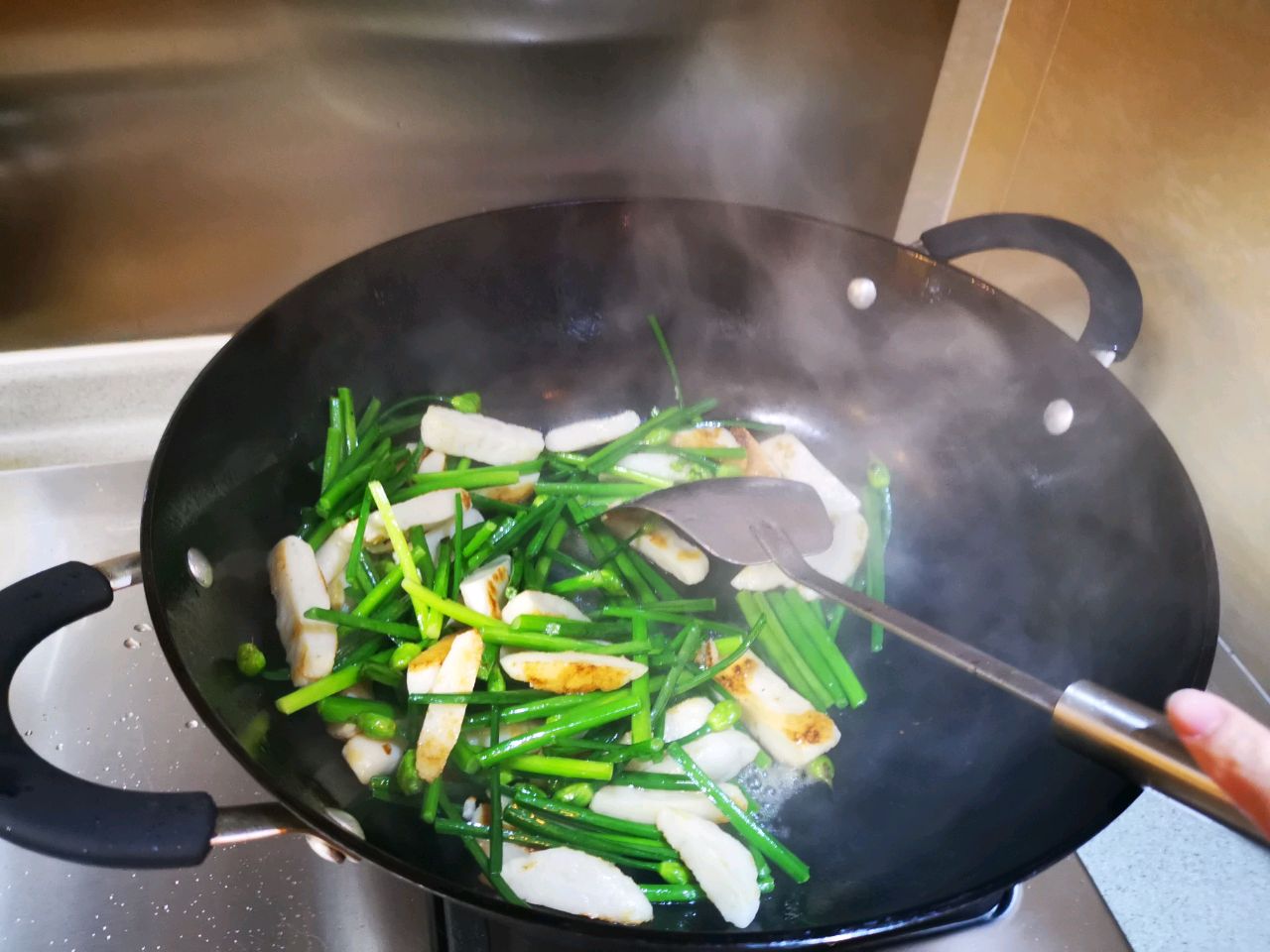 健胃消食→韭菜花墨鱼饼