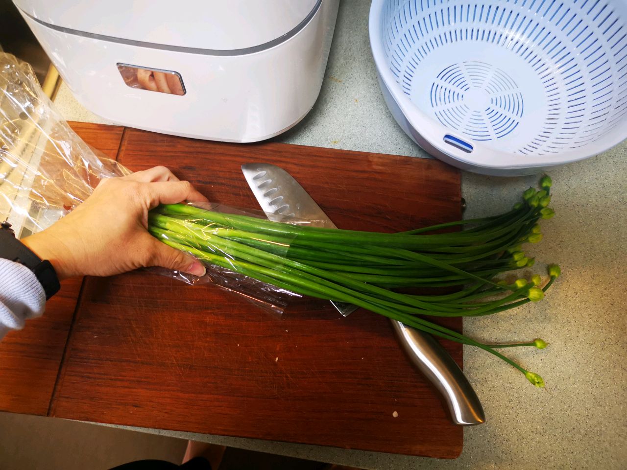 健胃消食→韭菜花墨鱼饼