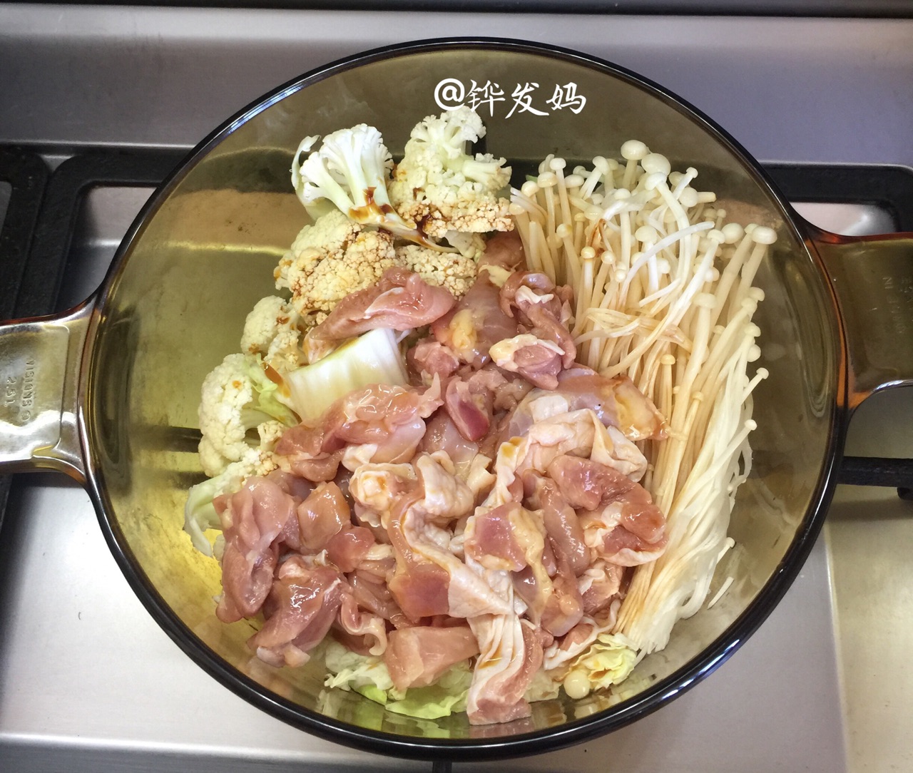 减盐蔬菜鸡肉锅