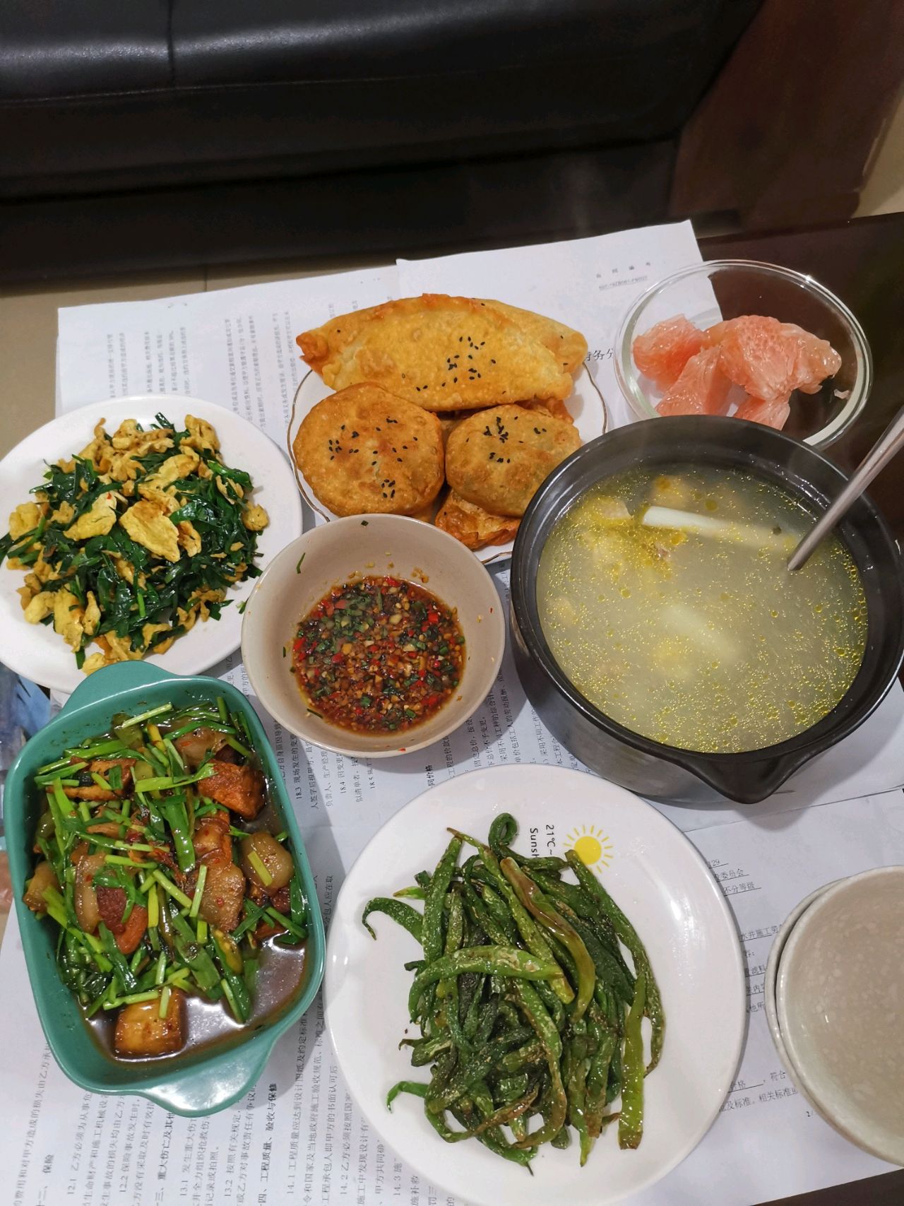 简易版葱油饼