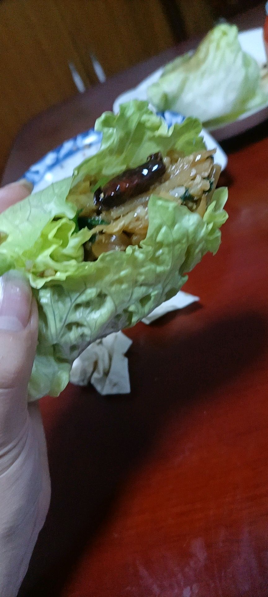 简易版东北饭包（圆生菜）