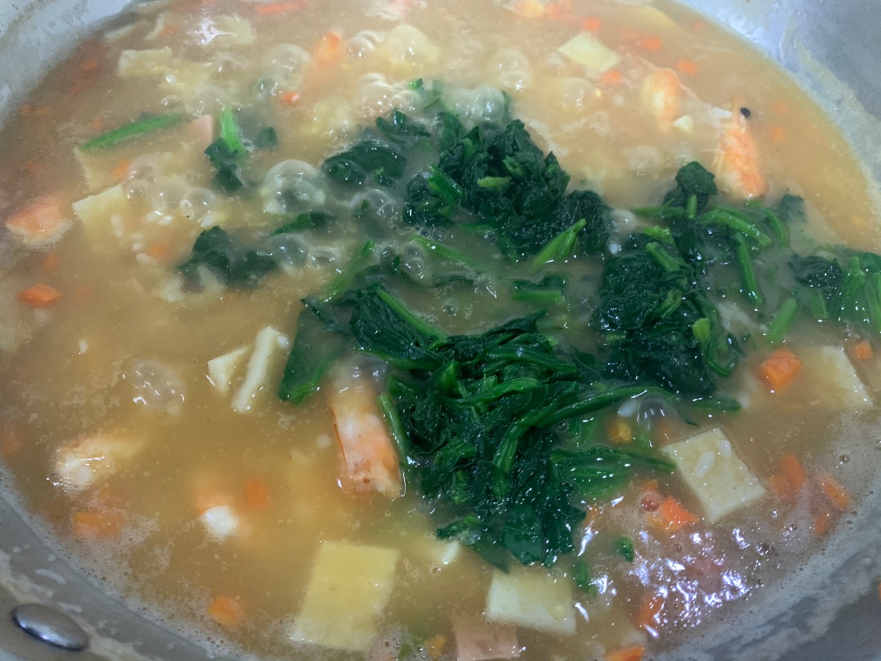 简易版—海鲜粥