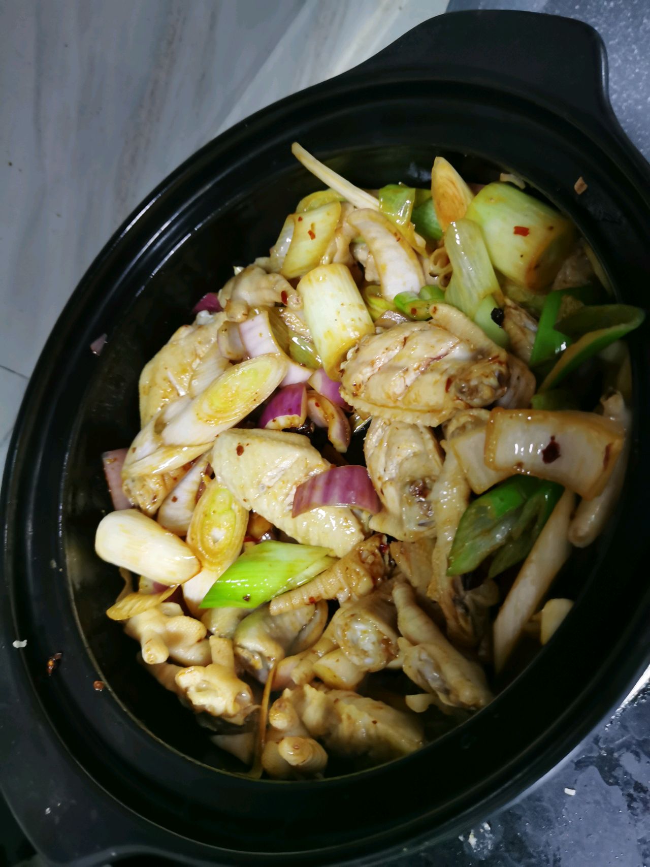 简易版鸡爪煲