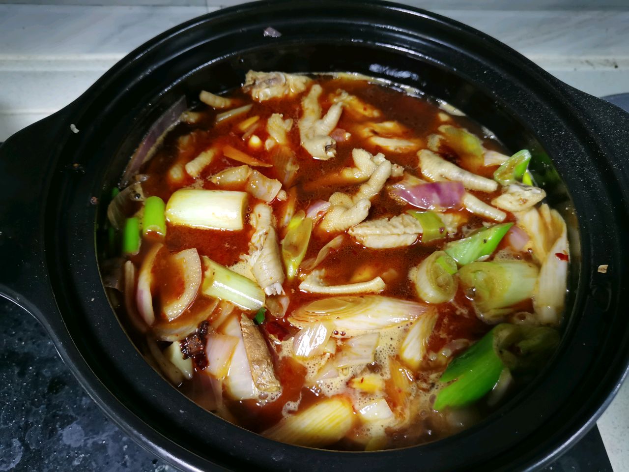 简易版鸡爪煲