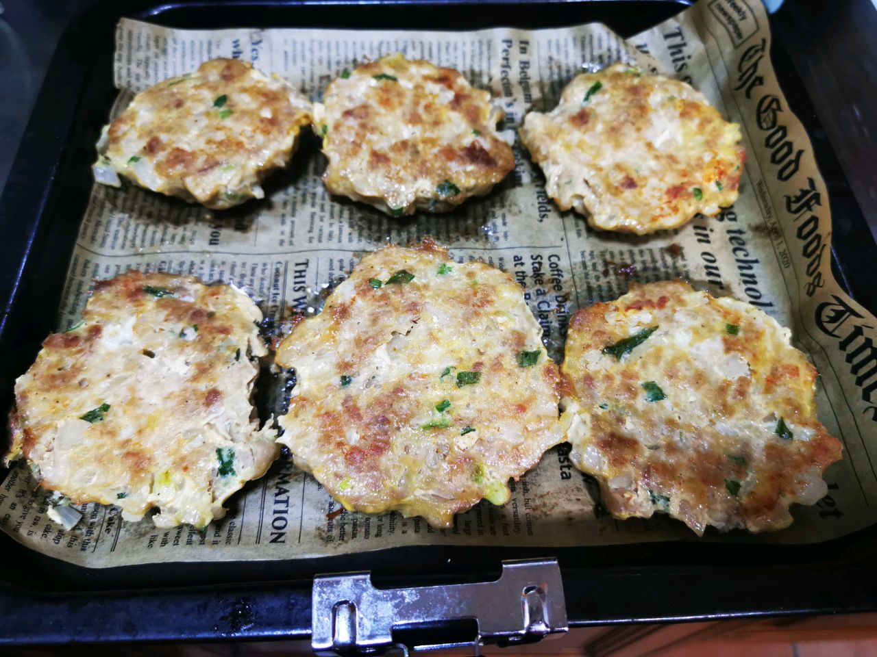 简易版烤肉饼