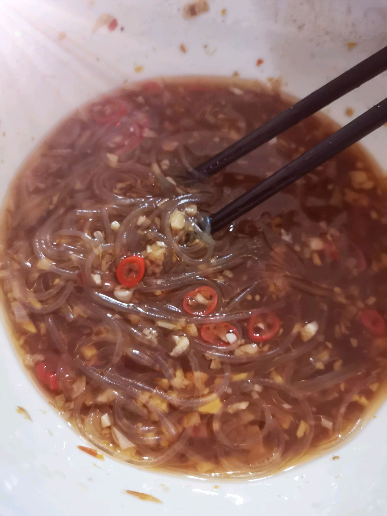 简易版蒜蓉粉丝