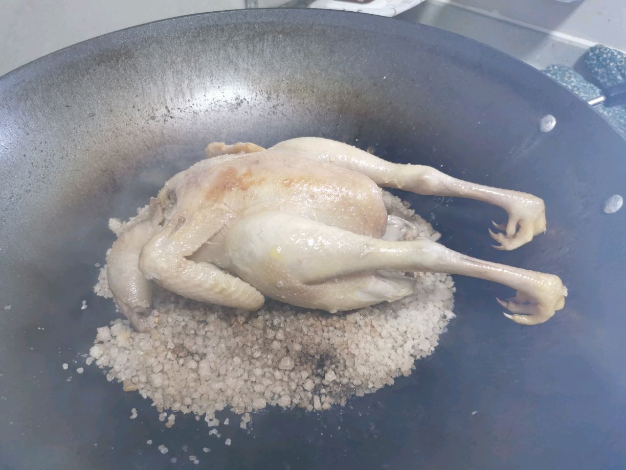 简易版盐焗鸡