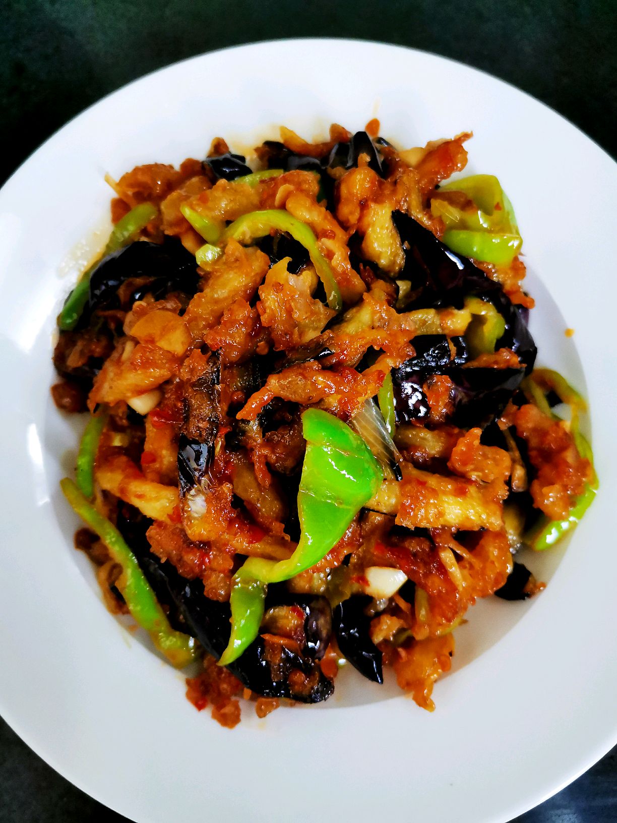 简易版鱼香茄子