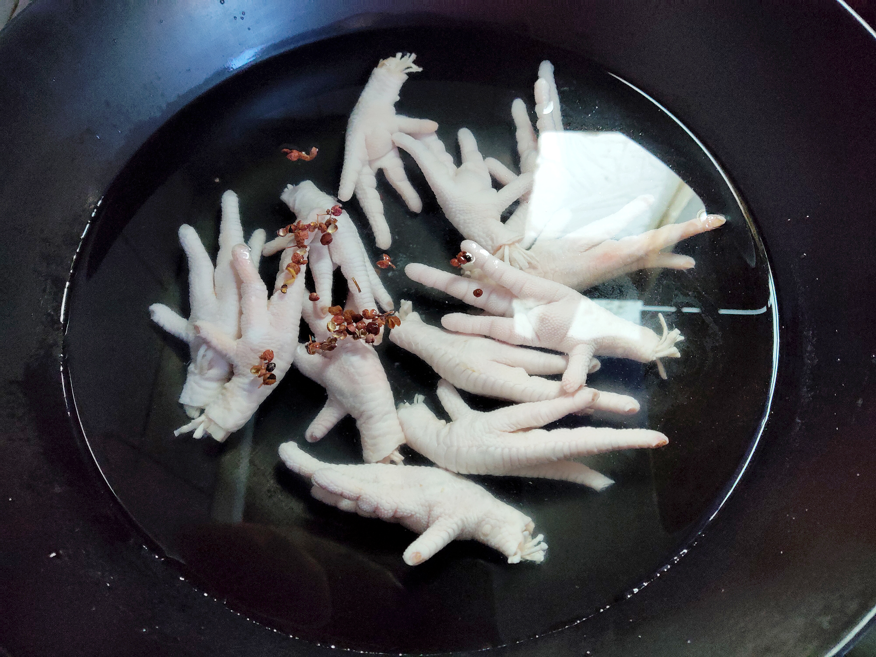 简易舂鸡脚