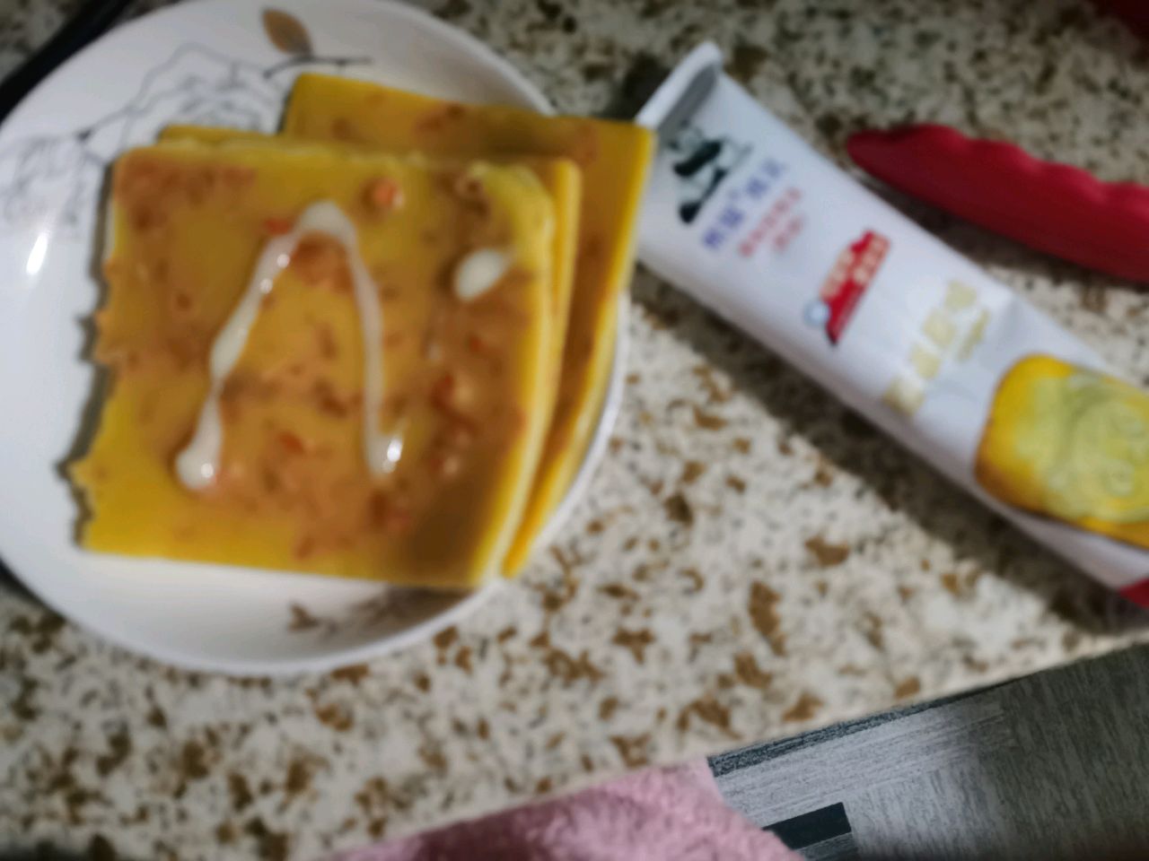简易蛋皮卷小早餐