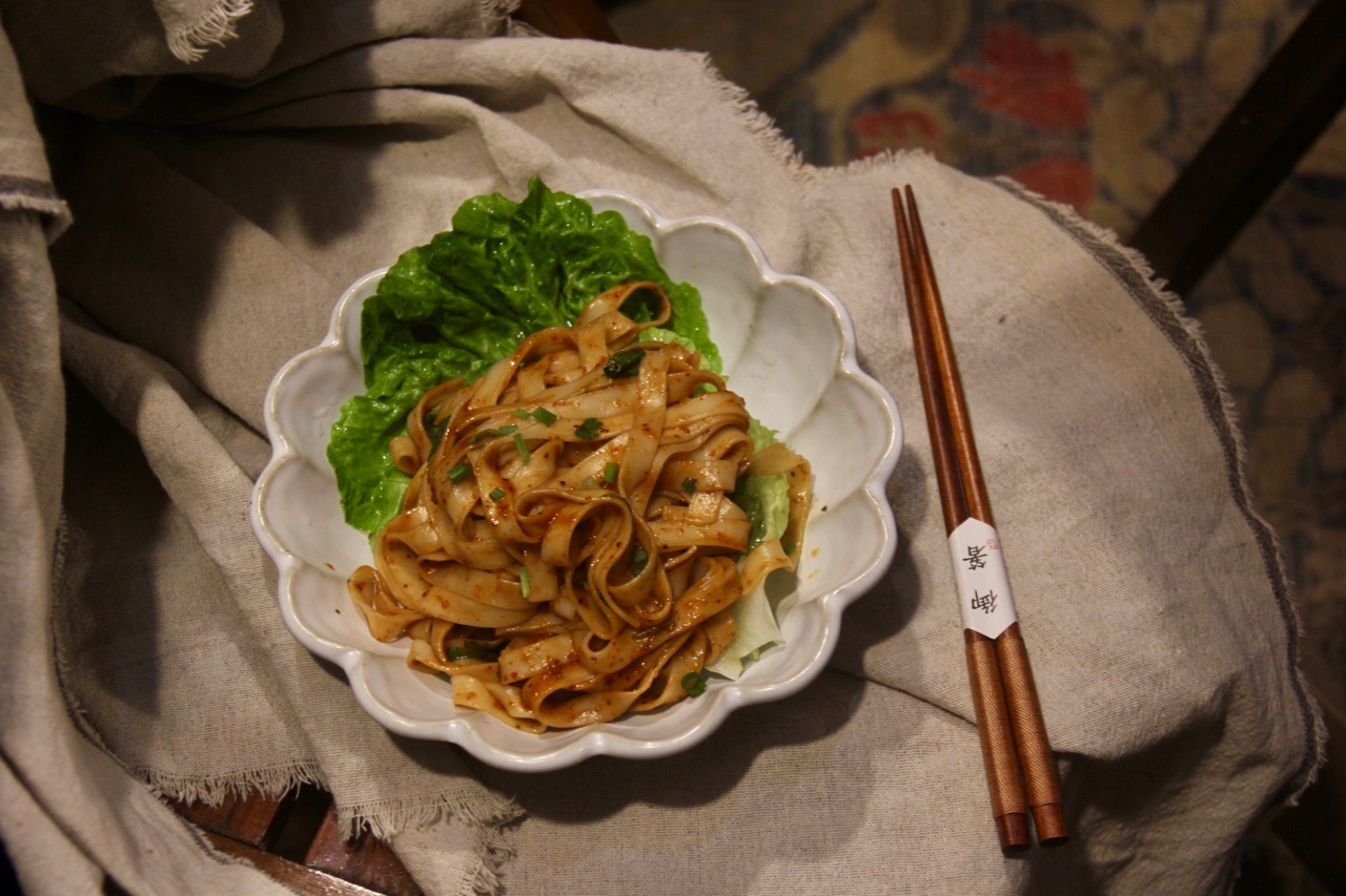 简易油泼面