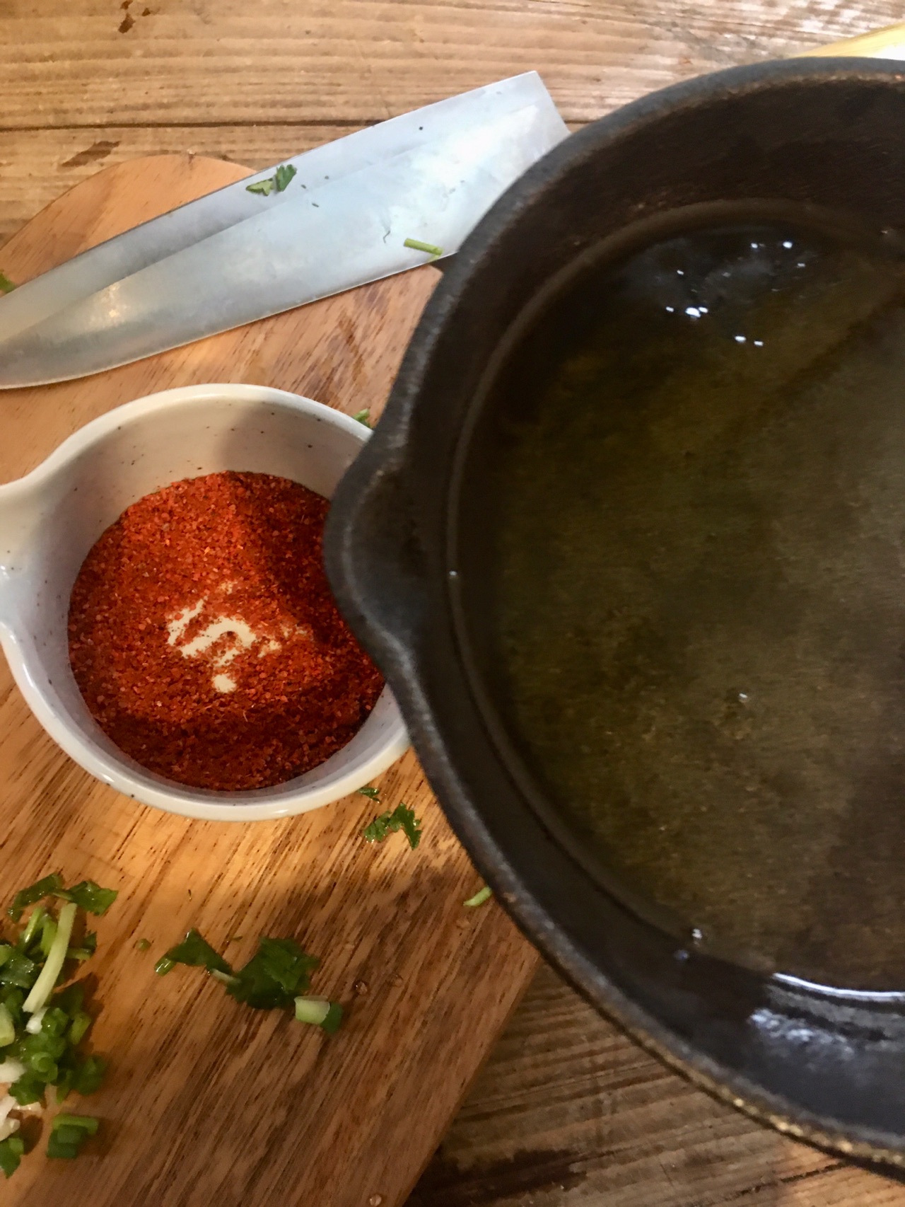 简易油泼面