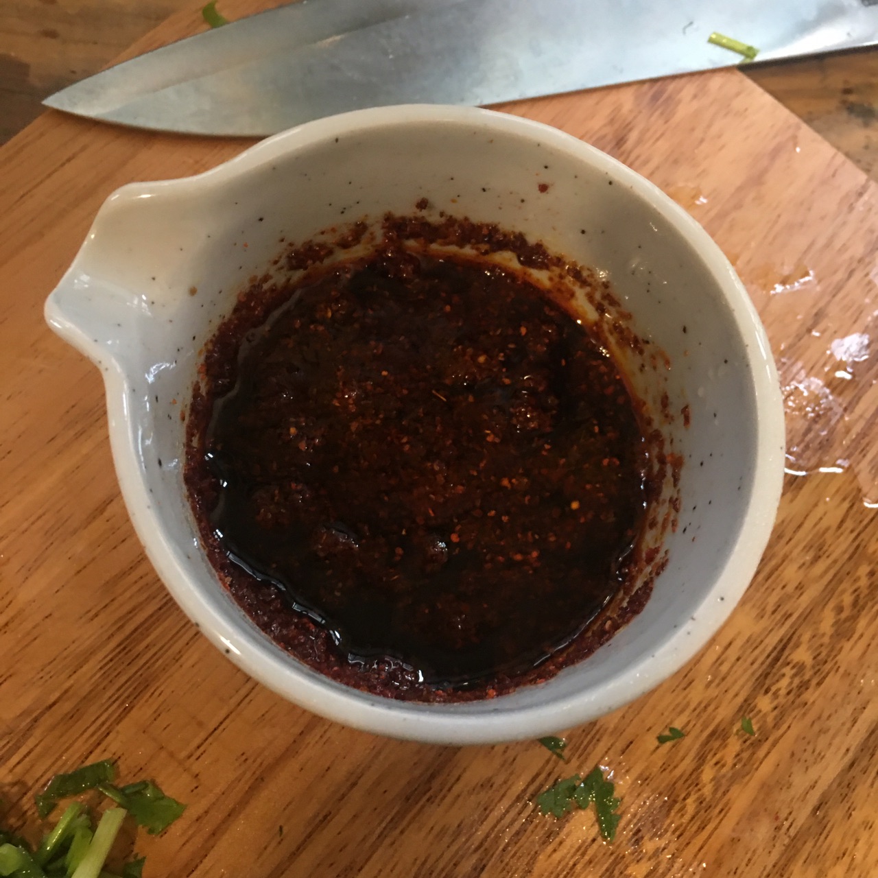 简易油泼面