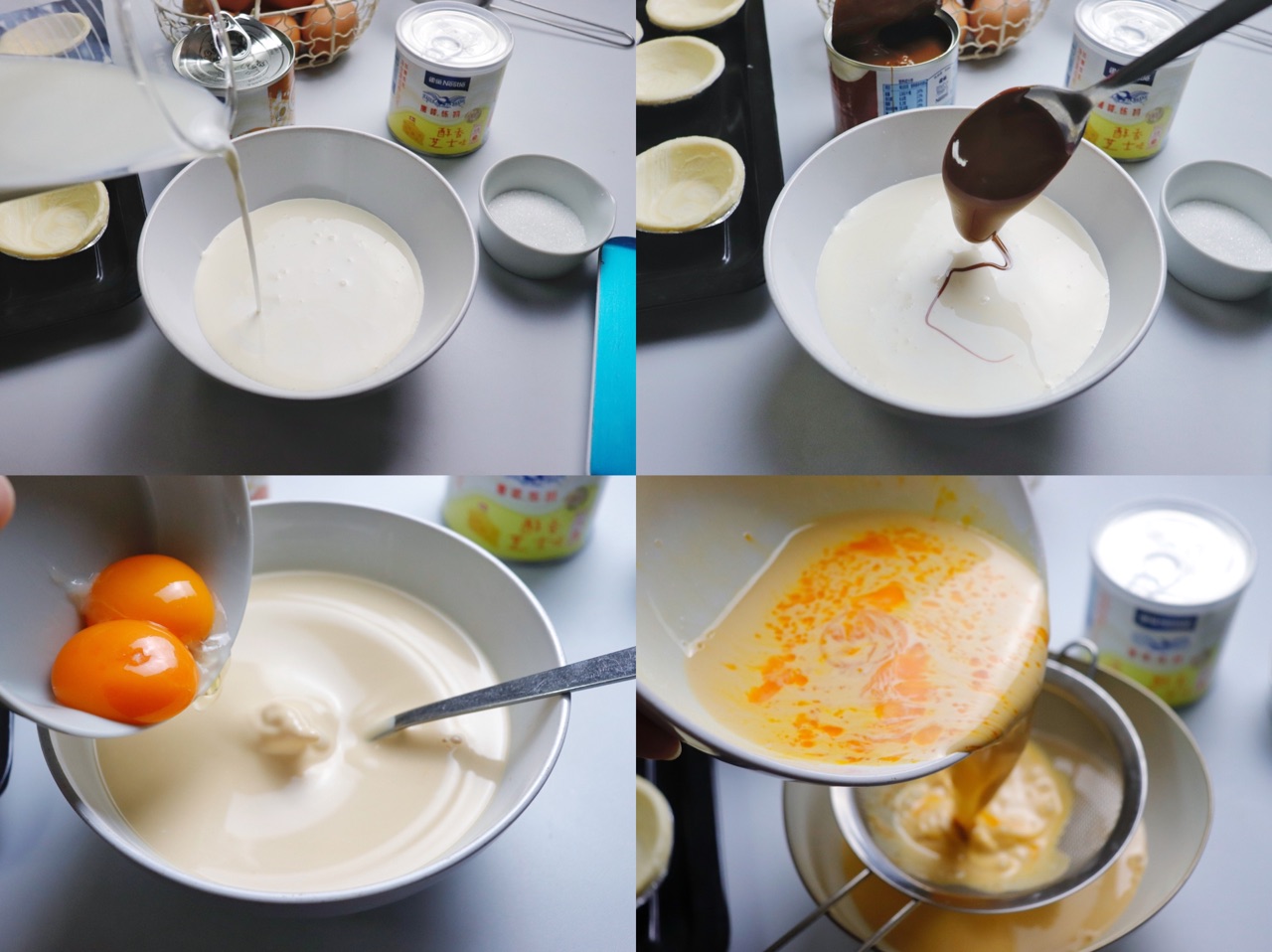 简易制作有颜有料焦糖水果挞