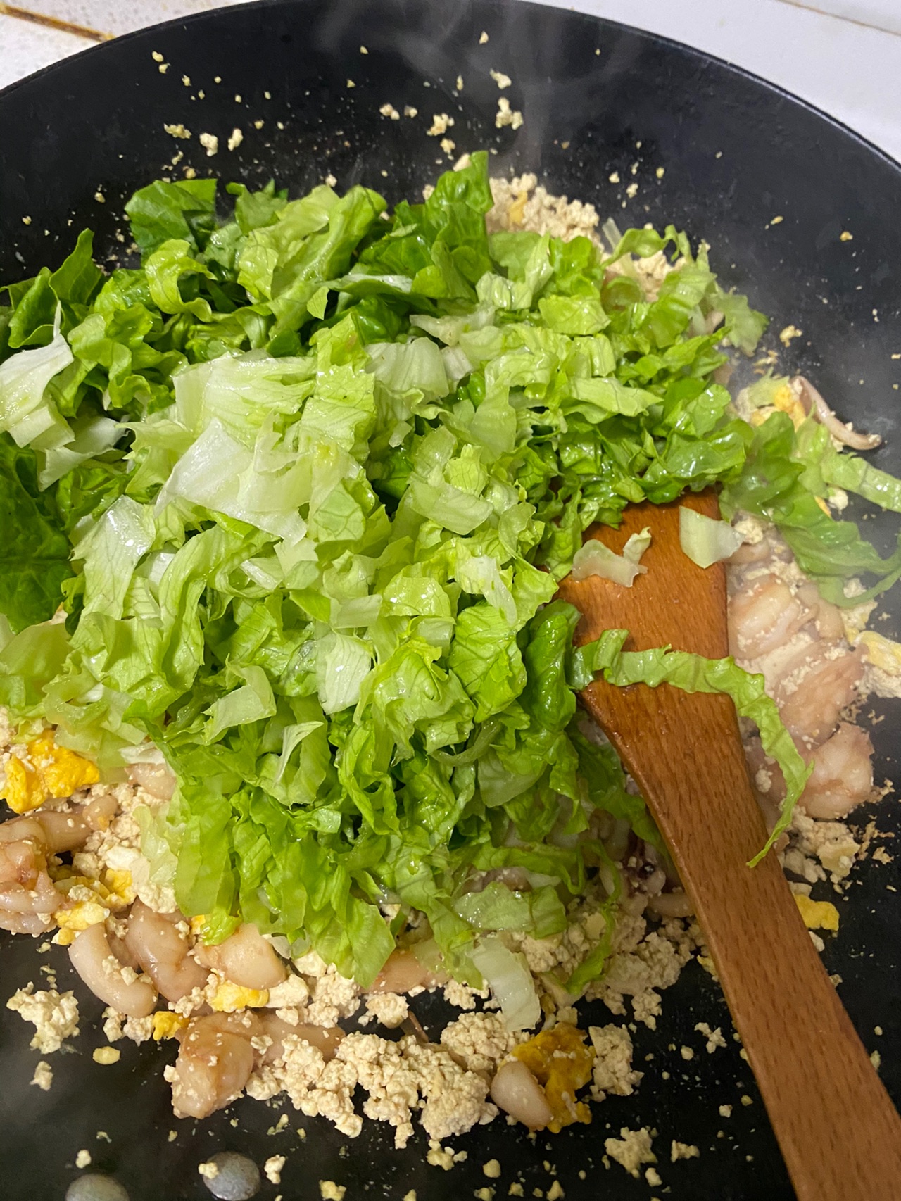 减脂版海鲜炒饭