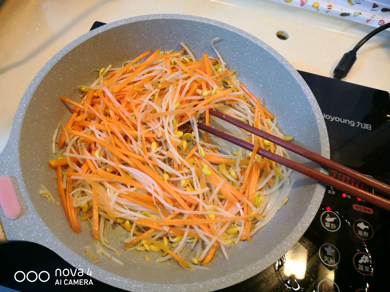 减脂必备-素炒豆芽