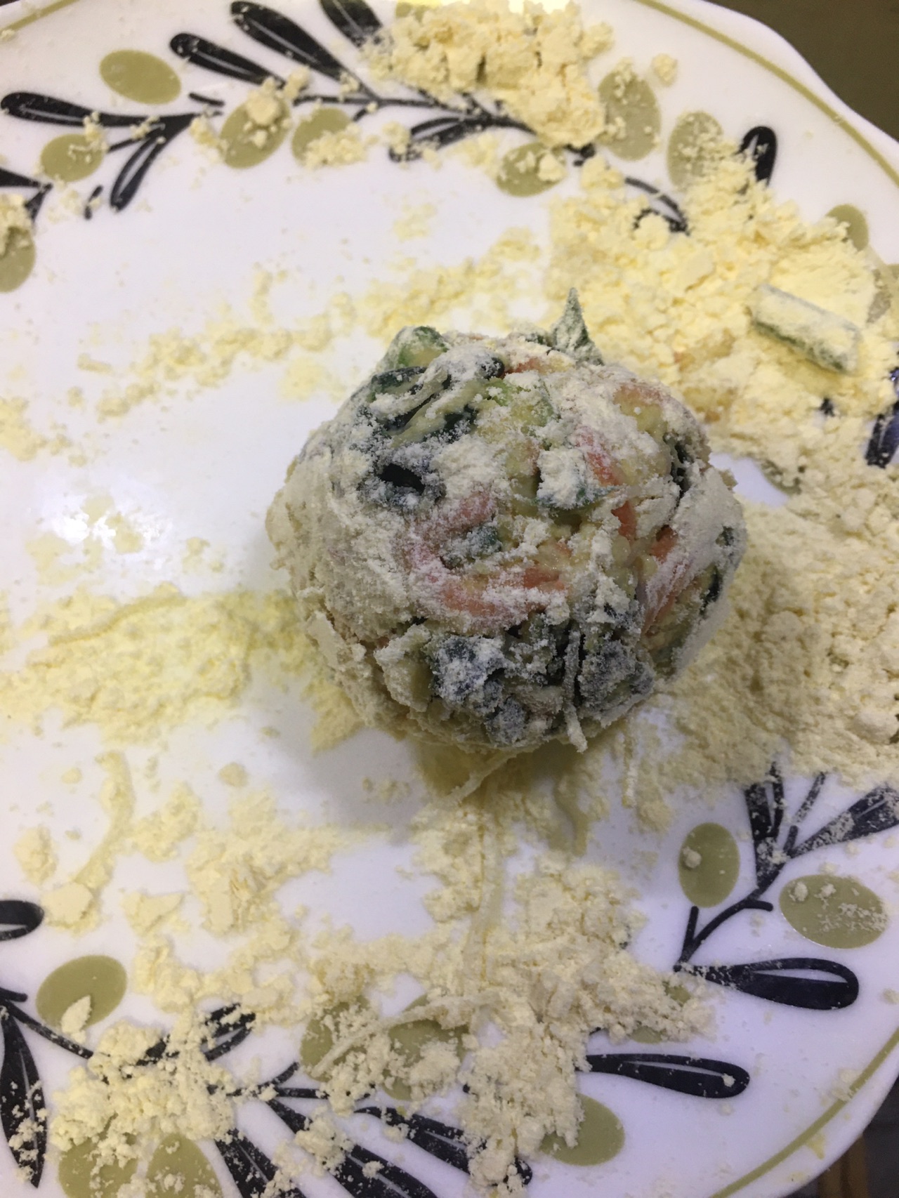 减脂菜团子