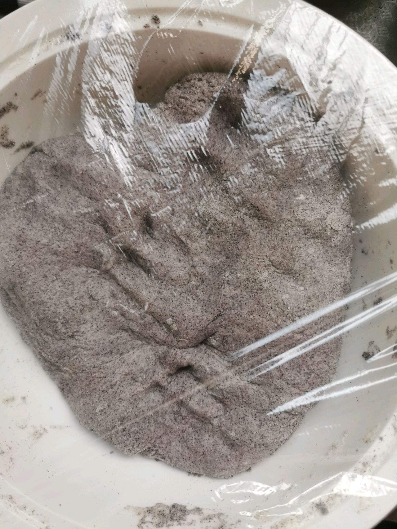减脂餐——黑米窝窝