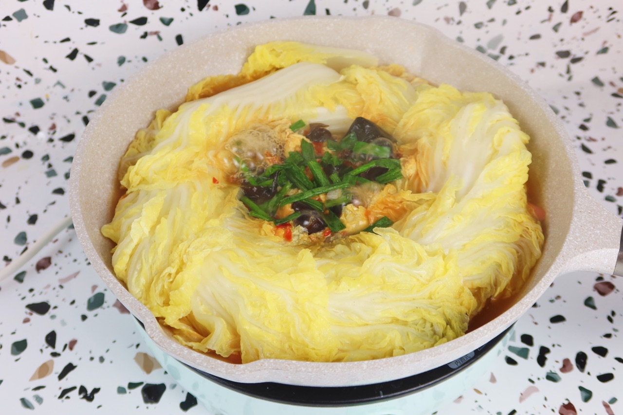 减脂餐‼️花环娃娃菜