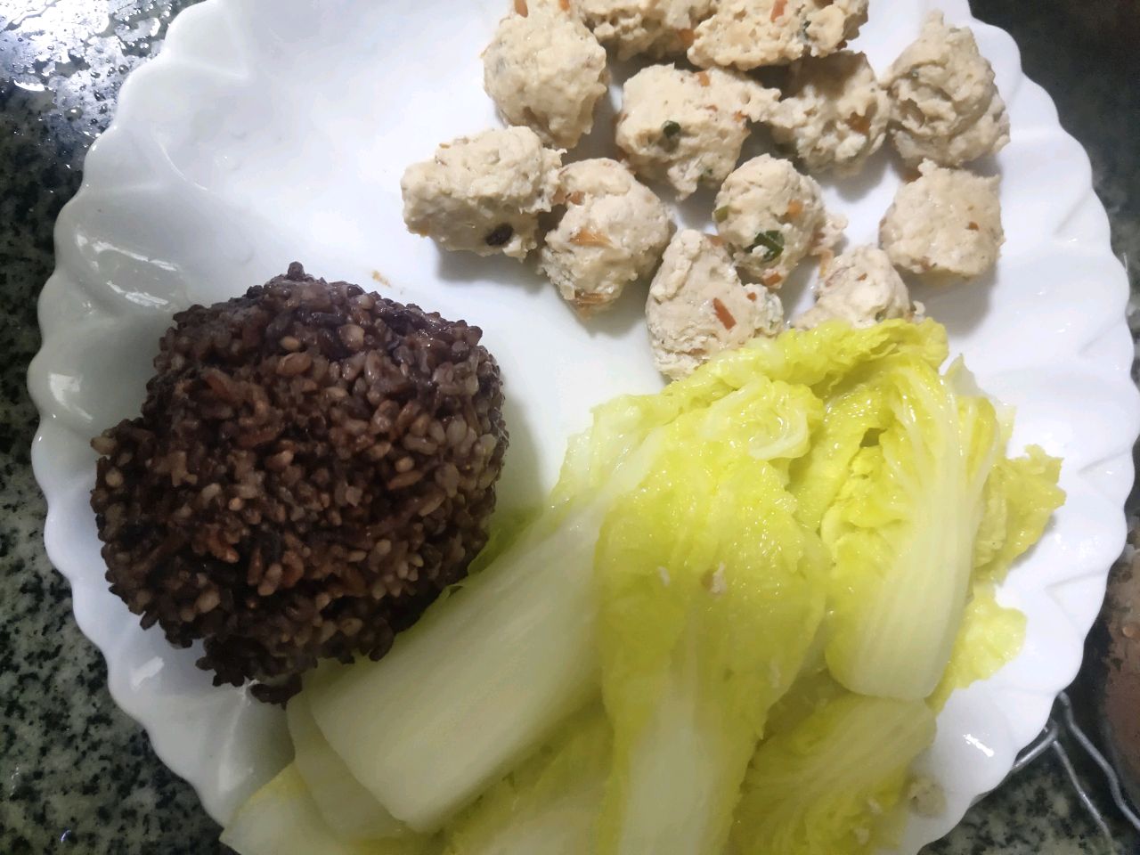 减脂餐-鸡胸肉丸